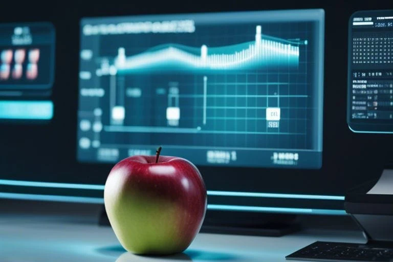 Diagnostic Apple Gratuit 1 a red apple on a desk